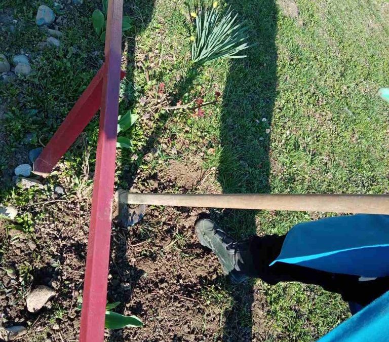 Прољећно чишћење дворишта наше школе