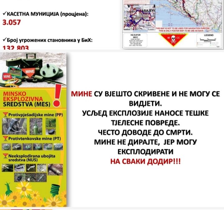 Обиљежавање Међународног дана борбе против мина, 4.4.