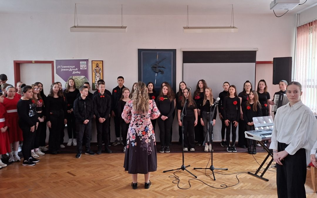 Учешће хора наше школе на манифестацији „Поздрав прољећу“